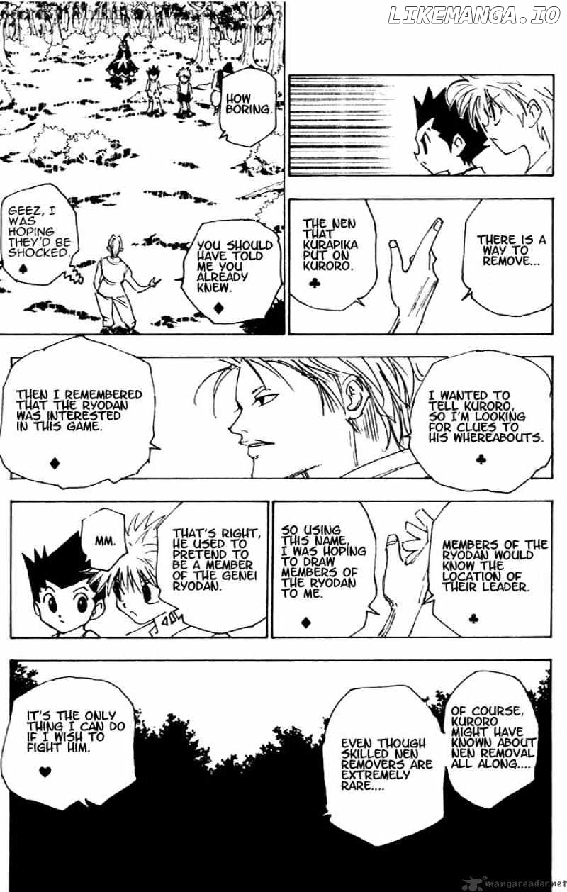 Hunter x Hunter, Chapter 158 image 14